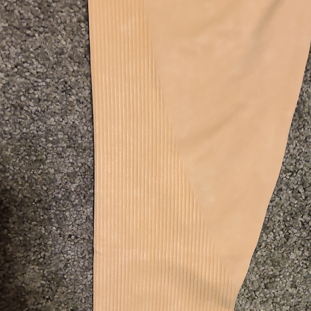 PINK Victoria's Secret Cream Hoodie and Tan Leggings Set - Picture 14 of 16